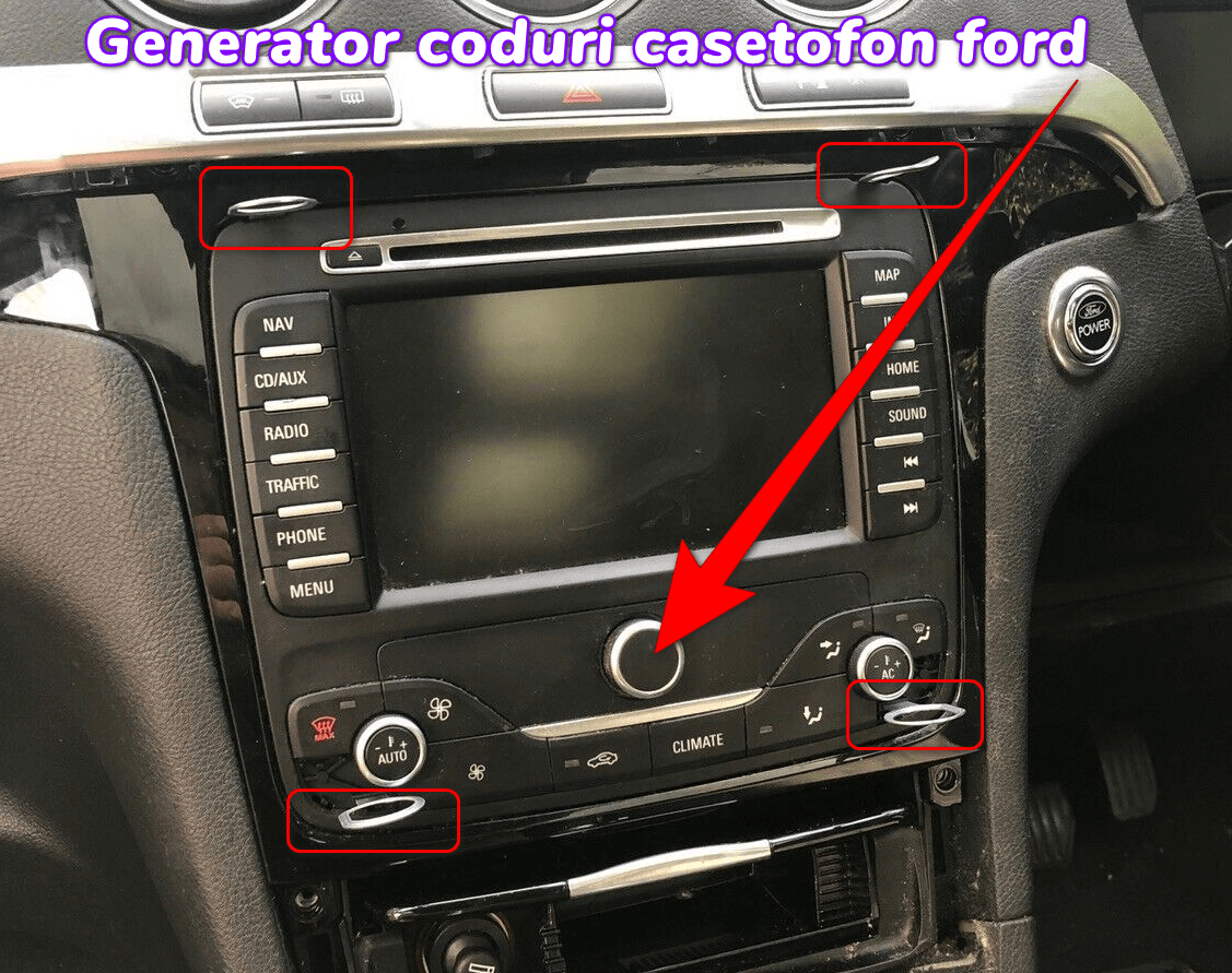calculator cod radio ford